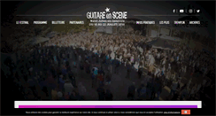 Desktop Screenshot of guitare-en-scene.com